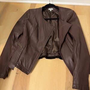 Cache 100% Leather Jacket
